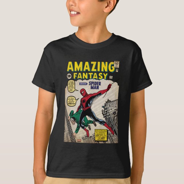 Amazing Fantasy Spider-Man Comic #15 T-Shirt (Front)