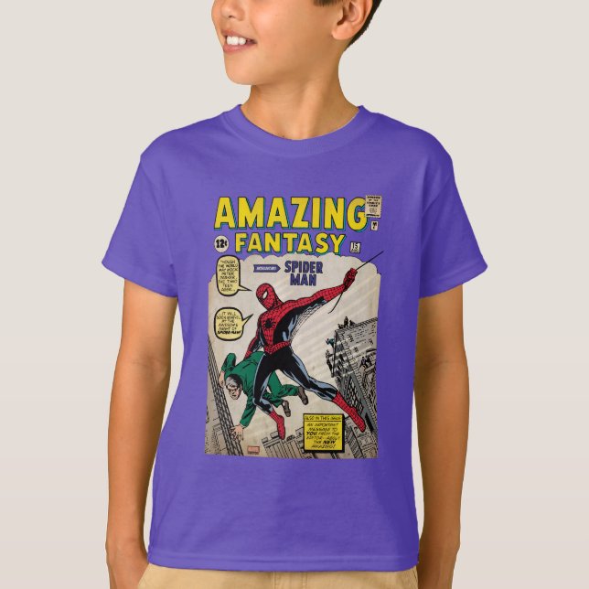 Amazing Fantasy Spider-Man Comic #15 T-Shirt (Front)