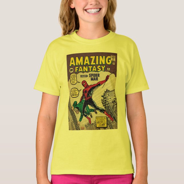 Amazing Fantasy Spider-Man Comic #15 T-Shirt (Front)