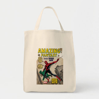 Amazing Fantasy Spider-Man Comic #15 Tote Bag