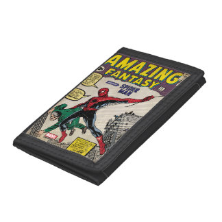 Amazing Fantasy Spider-Man Comic #15 Trifold Wallet