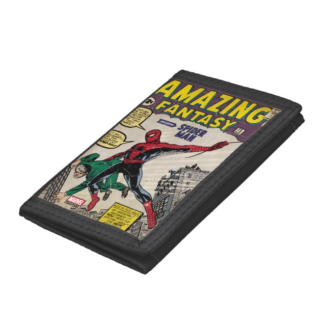Amazing Fantasy Spider-Man Comic #15 Trifold Wallet (Bottom)