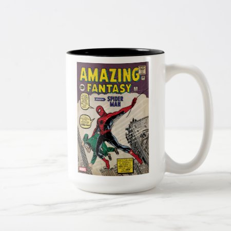 Amazing Fantasy Spider-man Comic #15 Two-tone Coffee Mug