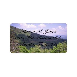 Amazing Far Look At Blue Ridge Label