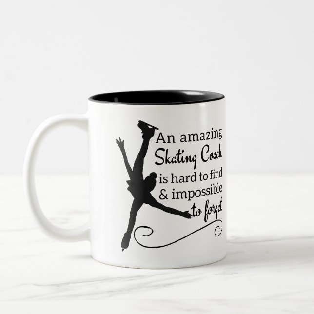 Amazing figure skating coach Mug - Arabesque (Left)