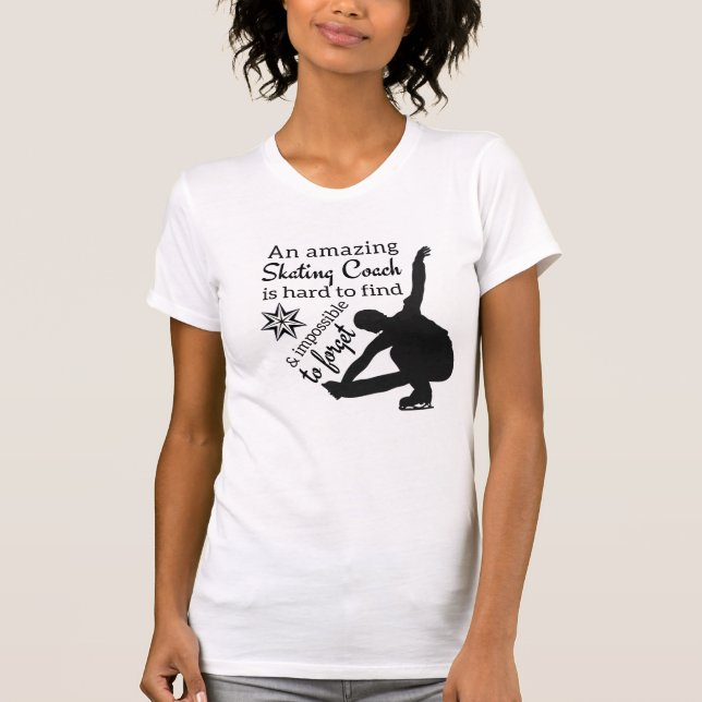 Amazing figure skating coach T-Shirt - boy skater (Front)