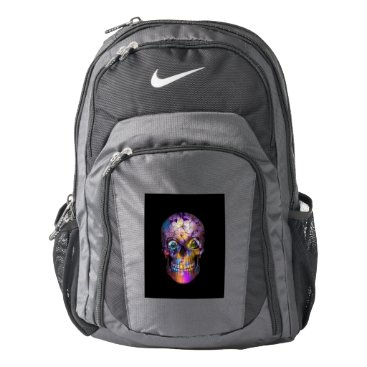 Amazing Floral Skull A Backpack Amazing Floral Skull A Backpack