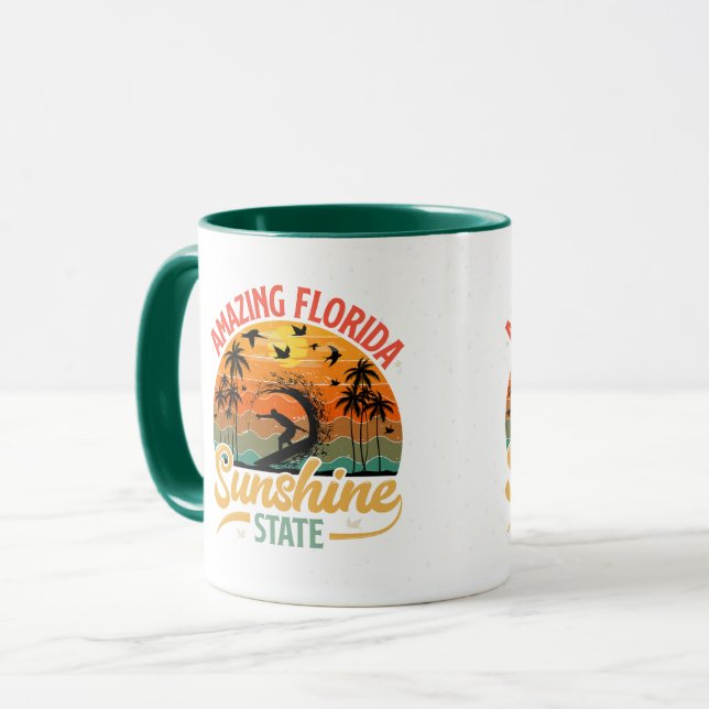 Amazing Florida sunshine state  Mug (Front Left)