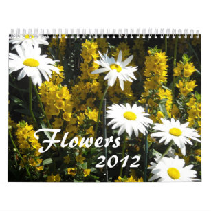 Amazing Flowers 2012 Calendar