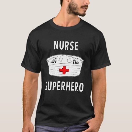 Amazing Frontline Nurse Superhero T_Shirt