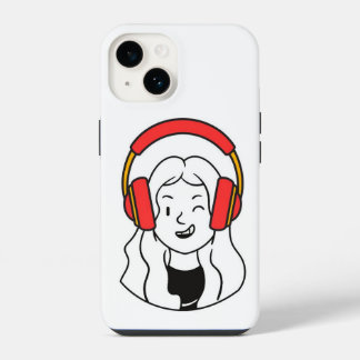 Amazing funky Art Illustration On iPhone 14 Case