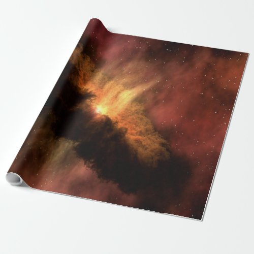 AMAZING GALAXY WITH BRIGHT STARS WRAPPING PAPER