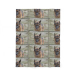 Amazing German Shepherd Fleece Blanket