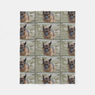 german shepherd fleece jacket