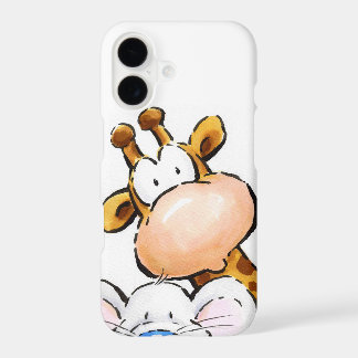 Amazing Giraffe and Cute Mouse iPhone 17 Case