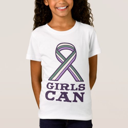 Amazing girls can motiv  T_Shirt