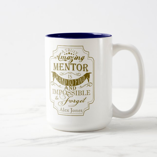 amazing gold mentor Mug retirement (Right)