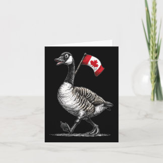 Amazing Goose Graphic For Canada Lovers Card