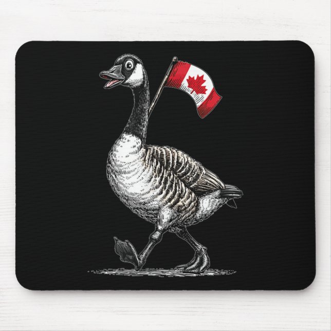 Amazing Goose Graphic For Canada Lovers  Mouse Pad (Front)