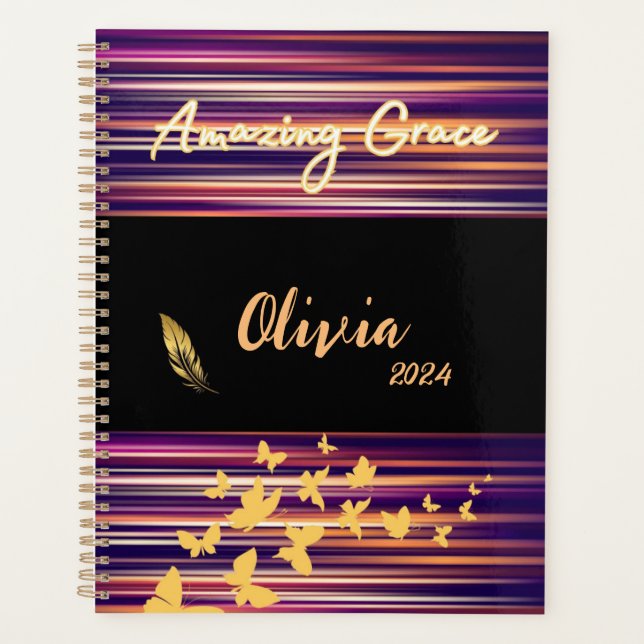 Amazing Grace 2024 Personalize Planner (Front)