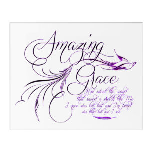 Amazing Grace Acrylic Print