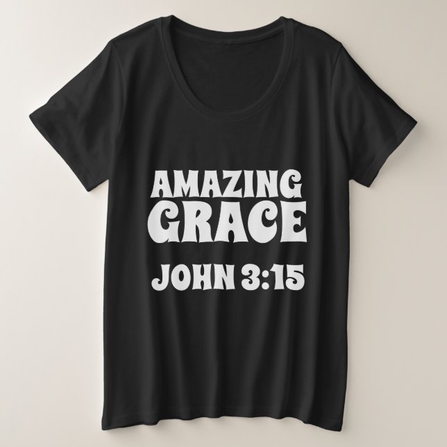 AMAZING GRACE Christian T-shirts & sweatshirts (Design Front)