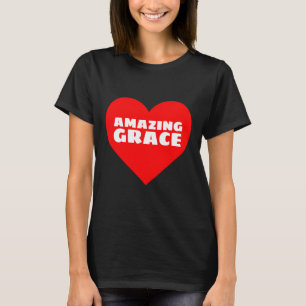 AMAZING GRACE CHRISTIAN T-SHIRTS TEES T-SHIRT