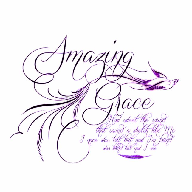 Amazing Grace    Cutout (Front)