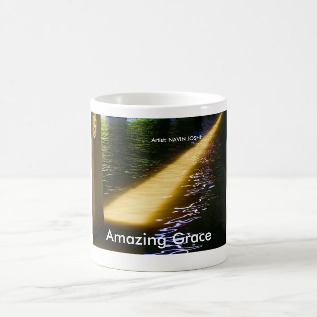 Amazing Grace: Enjoy and share the joy. Coffee Mug (Center)