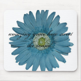 amazing grace flower mouse pad
