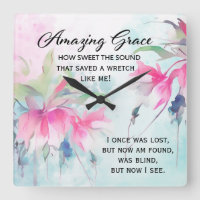 Amazing Grace How Sweet the Sound Christian Hymn