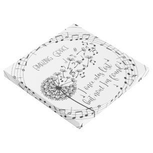 Amazing Grace Hymn Dandelion Christian Gallery Wrap