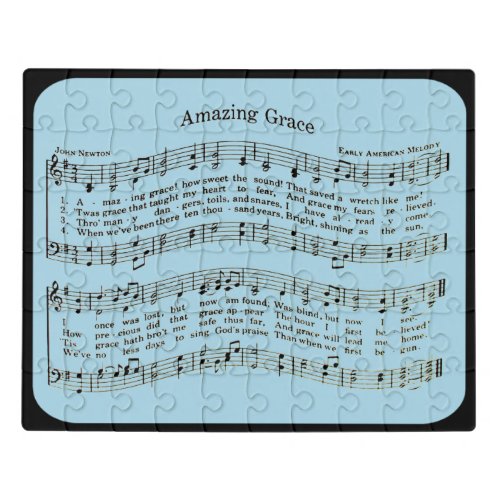 AMAZING GRACE  JIGSAW PUZZLE