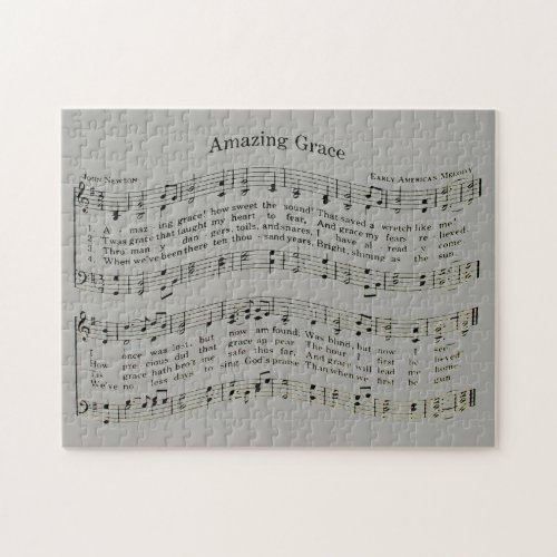 AMAZING GRACE JIGSAW PUZZLE