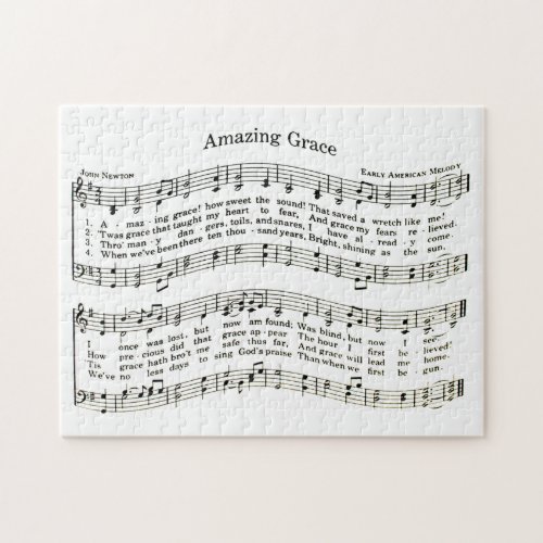 AMAZING GRACE JIGSAW PUZZLE