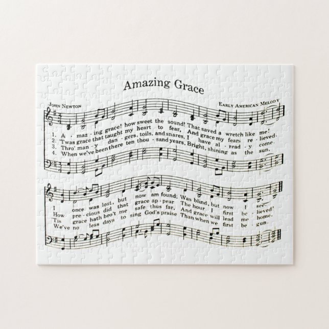 AMAZING GRACE JIGSAW PUZZLE (Horizontal)