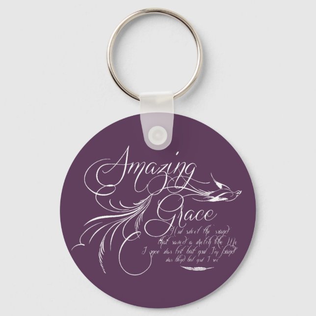Amazing Grace   Keychain (Front)