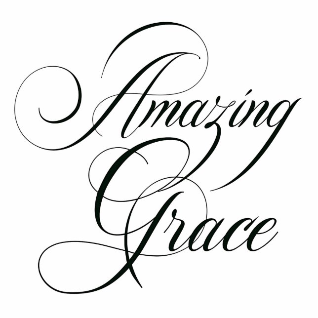 Amazing Grace magnet (Front)