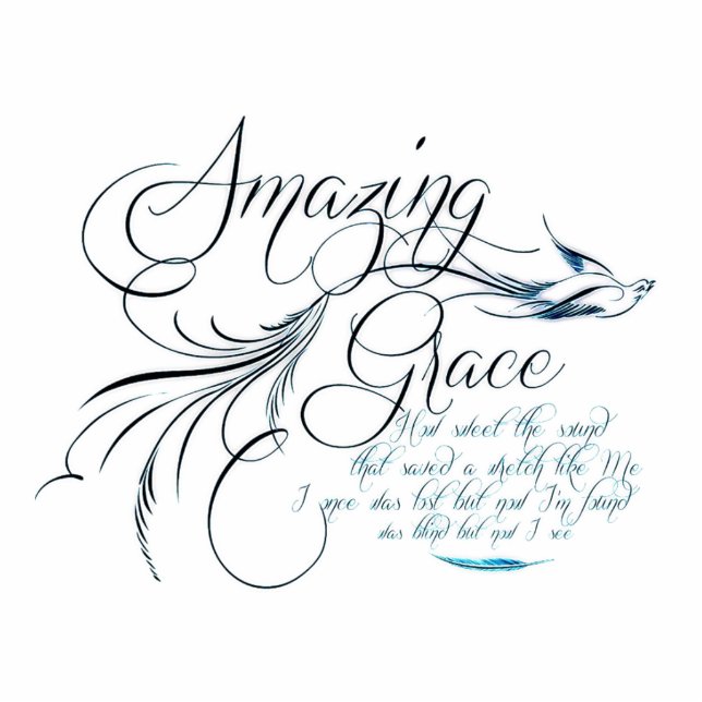 Amazing Grace magnet (Front)