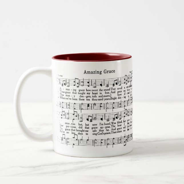 amazing grace mug (Left)