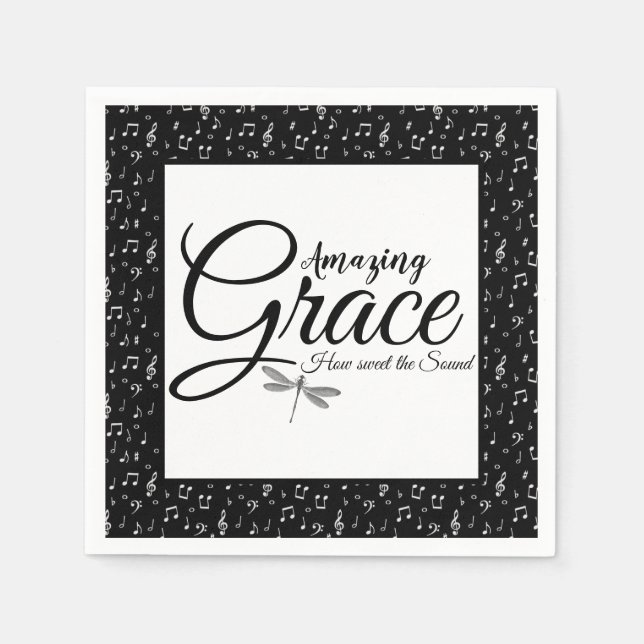 Amazing Grace  Napkins (Front)
