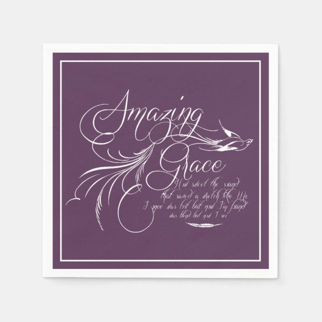 Amazing Grace   Napkins (Front)