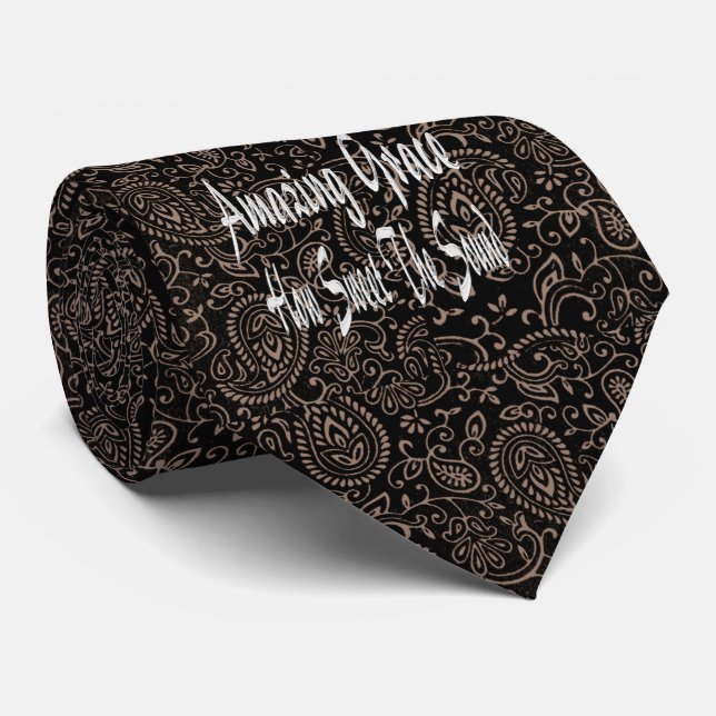 AMAZING GRACE NECK TIE (Rolled)