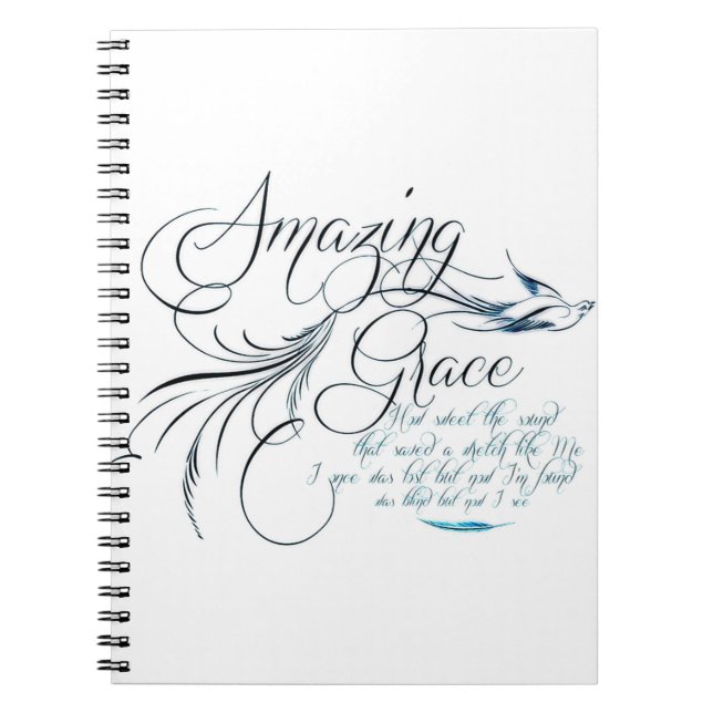 Amazing Grace Notebook (Front)