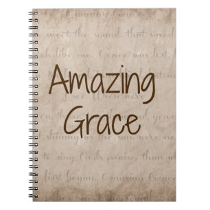 Amazing Grace Notebook