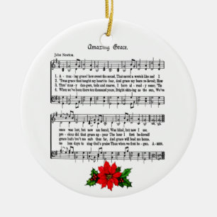AMAZING GRACE-ORNAMENT CERAMIC ORNAMENT