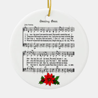 AMAZING GRACE-ORNAMENT CERAMIC ORNAMENT