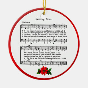 AMAZING GRACE-ORNAMENT CERAMIC ORNAMENT