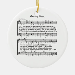 AMAZING GRACE-ORNAMENT CERAMIC ORNAMENT