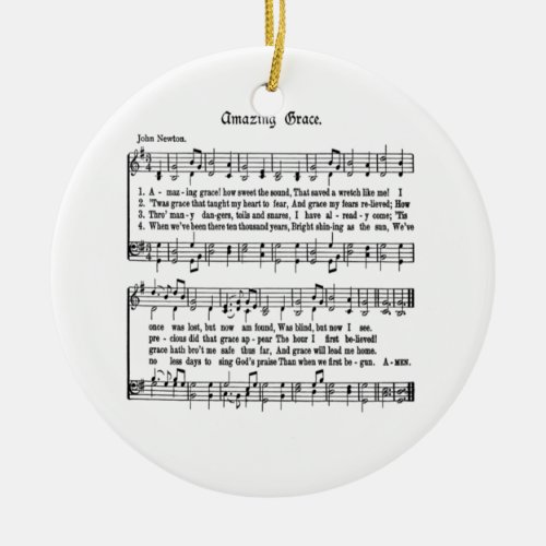 AMAZING GRACE_ORNAMENT CERAMIC ORNAMENT